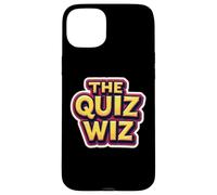 The Quiz Wiz Night Trivia Lover Wizard Divertente Gioco Divertente Maestro Custodia per iPhone 15 Plus
