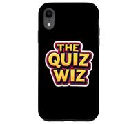 The Quiz Wiz Night Trivia Lover Wizard Divertente Gioco Divertente Maestro Custodia per iPhone XR
