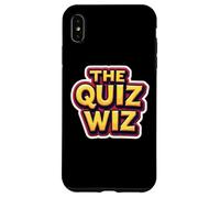 The Quiz Wiz Night Trivia Lover Wizard Divertente Gioco Divertente Maestro Custodia per iPhone XS Max