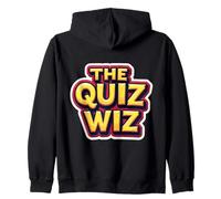 The Quiz Wiz Night Trivia Lover Wizard Divertente Gioco Divertente Maestro Felpa con Cappuccio