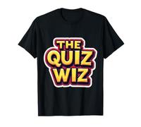 The Quiz Wiz Night Trivia Lover Wizard Divertente Gioco Divertente Maestro Maglietta