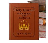 The Quran Journeys - Semplificato & Illustrato, Sacro Corano reso Semplice E Illustrati Libri Di Apprendimento Religioso E Spirituale, Libri Religione Guida Scrittura Per Viaggio Casa Chiesa Preghiera