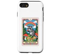 The Raccoon Tarocchi Carta Fungo Hippie Divertente Racoon Custodia per iPhone SE (2020) / 7 / 8
