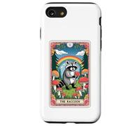 The Raccoon Tarocchi Carta Fungo Hippie Divertente Racoon Custodia per iPhone SE (2020) / 7 / 8