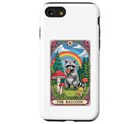 The Raccoon Tarocchi Carta Fungo Hippie Divertente Racoon Custodia per iPhone SE (2020) / 7 / 8