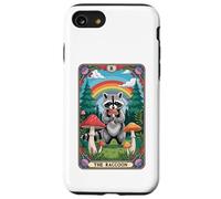 The Raccoon Tarocchi Carta Fungo Hippie Divertente Racoon Custodia per iPhone SE (2020) / 7 / 8