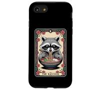 The Raccoon Tarocchi Carta Ramen Noodles Procione giapponese Custodia per iPhone SE (2020) / 7 / 8