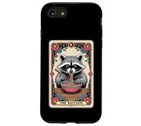 The Raccoon Tarocchi Carta Ramen Noodles Procione giapponese Custodia per iPhone SE (2020) / 7 / 8