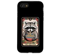 The Raccoon Tarocchi Carta Ramen Noodles Procione giapponese Custodia per iPhone SE (2020) / 7 / 8