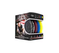The Rag Company - Buff and Shine Reflection Artist Complete 5 """" Kit di buffing - Combinazione di cinque cuscine