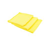 The Rag Company - Standard Waffle Weave Microfiber Towels (3-Pack) Detailing, Window, Glass and Drying, Wax & Polish, Lint-Free, Streak-Free, 370gsm,