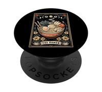 The Ramen Japanese Noodles Instant Lunch Tarocchi Carta Strega PopSockets PopGrip Adesivo