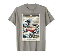 The Ramen Wave Great Wave off Kanagawa Tarocchi Maglietta
