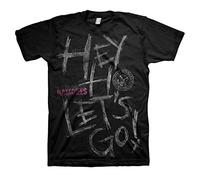 The Ramones Hey Ho Lets Go Punk Rock Ufficiale Uomo Maglietta Unisex (X-Large)