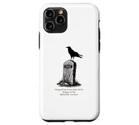 The Raven Il corvo Poe Usher lapide gotico nevermore scuro Custodia per iPhone 11 Pro