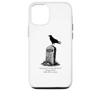 The Raven Il corvo Poe Usher lapide gotico nevermore scuro Custodia per iPhone 12/12 Pro