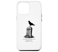 The Raven Il corvo Poe Usher lapide gotico nevermore scuro Custodia per iPhone 12 Pro Max