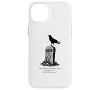 The Raven Il corvo Poe Usher lapide gotico nevermore scuro Custodia per iPhone 14 Plus