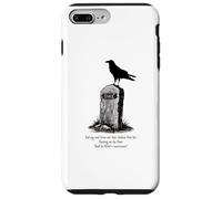 The Raven Il corvo Poe Usher lapide gotico nevermore scuro Custodia per iPhone 7 Plus/8 Plus
