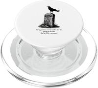 The Raven Il corvo Poe Usher lapide gotico nevermore scuro PopSockets PopGrip per MagSafe