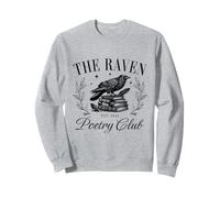 The Raven Poetry Club Dark Academia Libro Leggi letteratura Felpa