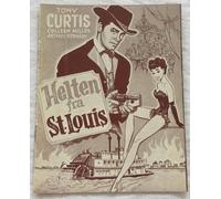 The Rawhide Years Tony Curtis Colleen Miller Vintage 1956 Danish Movie Program