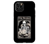 The Reader Book Lover Tarocchi Style Gothic Story Skeleton Custodia per iPhone 11 Pro