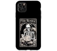 The Reader Book Lover Tarocchi Style Gothic Story Skeleton Custodia per iPhone 11 Pro Max