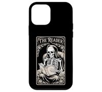 The Reader Book Lover Tarocchi Style Gothic Story Skeleton Custodia per iPhone 12 mini