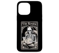 The Reader Book Lover Tarocchi Style Gothic Story Skeleton Custodia per iPhone 13 Pro Max