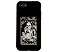 The Reader Book Lover Tarocchi Style Gothic Story Skeleton Custodia per iPhone SE (2020) / 7/8