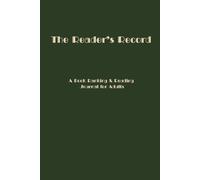 The Reader’s Record: A Book Ranking & Reading Journal for Adults