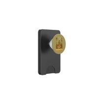 The Reader Skeleton Tarot, amante dei libri vintage PopSockets PopWallet per MagSafe