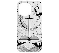 The Reader Tarocchi Carta Bookworm Libri Amante Drago Bibliotecari Custodia per iPhone 14 Pro Max