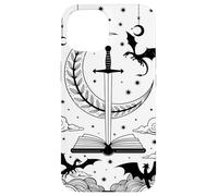 The Reader Tarocchi Carta Bookworm Libri Amante Drago Bibliotecari Custodia per iPhone 15