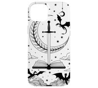 The Reader Tarocchi Carta Bookworm Libri Amante Drago Bibliotecari Custodia per iPhone 15 Plus