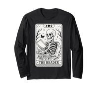 The Reader Tarocchi Carta Gothic Dark Academia lettura libro Maglia a Manica