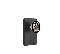 The Reader Tarot Skeleton Gothic Bookish Book Reading Lover PopSockets PopWallet per MagSafe