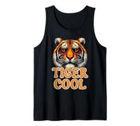 The Real Cool Tiger Birthday Tee per ragazzo occhiali da sole a righe Canotta