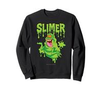 The Real Ghostbusters Ecto Green Slimer Retro 80's Cartoon Felpa