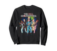 The Real Ghostbusters Full Cast Collage Retro 80's Cartoon Felpa
