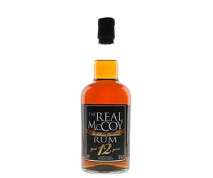 The Real McCoy 12 Years Old Single Blended Rum 46% Vol. 0,7l