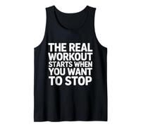 The Real Workout Starts When You Want To Stop - Canotta