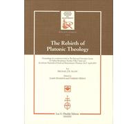 The rebirth of platonic theology... Ediz. italiana e inglese