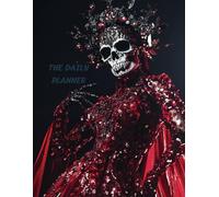 The Red Day of the Dead Daily Planner Daily Journal Pages: Over 3 months of daily pages