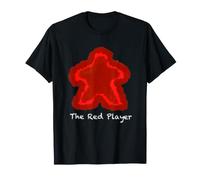 The Red Player Meeple Board Gamer - Piano da Tavolo Maglietta