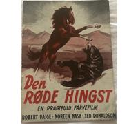 The Red Stallion Robert Paige Noreen Nash Vintage 1947 Danish Movie Program