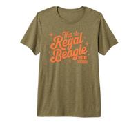 The Regal Beagle Pub Vintage Three's Company Logo Maglietta Premium