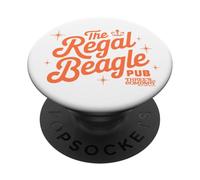 The Regal Beagle Pub Vintage Three's Company Logo PopSockets PopGrip Adesivo