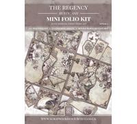 The Regency Rustic Ash Mini Folio Style 1: Junk Journal Folio Template